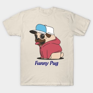 funny pug lover T-Shirt